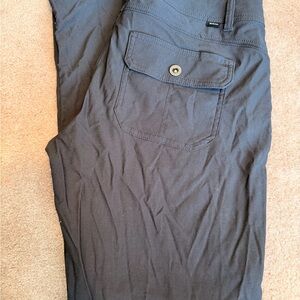 Prana women’s  Dark Gray Cargo Pants